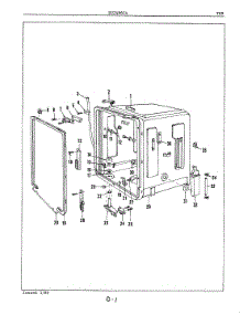 07 - Tub parts for Maytag Dishwasher DU24H6CA from AppliancePartsPros.com