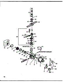 05 - Page 5 parts for Amana Dishwasher DU5000W / P1173703W from AppliancePartsPros.com