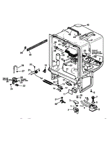 04 - Tub Parts parts for Amana Dishwasher DU9010B / P1109505W from AppliancePartsPros.com
