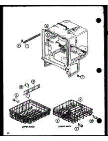 05 - Page 4 parts for Amana Dishwasher DU9010W / P1130509W from AppliancePartsPros.com
