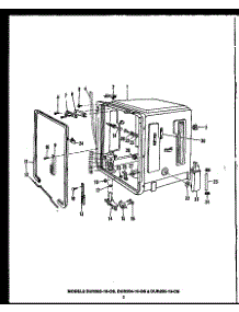 05 - Page 1 parts for Amana Dishwasher DUR20419-OS from AppliancePartsPros.com