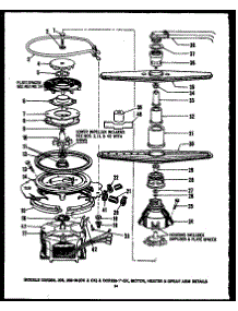 04 - Motor parts for Amana Dishwasher DUR20519OK from AppliancePartsPros.com
