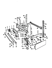 04 - Frame Details parts for Amana Dishwasher DUR20519OL from AppliancePartsPros.com