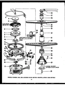 04 - Motor parts for Amana Dishwasher DUR20819-OS from AppliancePartsPros.com
