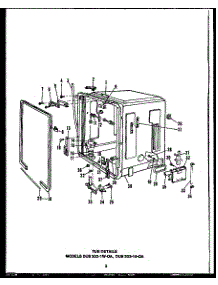 05 - Page 1 parts for Amana Dishwasher DUS20319-OA from AppliancePartsPros.com