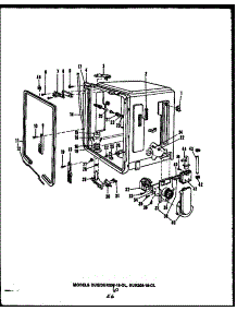 05 - Page 3 parts for Amana Dishwasher DUS208-19 / DUS20819 from AppliancePartsPros.com