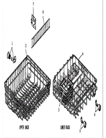03 - Page 3 parts for Amana Dishwasher DUS600B,WW / P1173718W from AppliancePartsPros.com