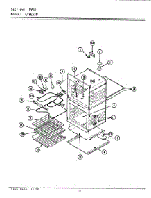04 - Oven (Ecwe550) parts for Maytag Oven ECWE550 from AppliancePartsPros.com
