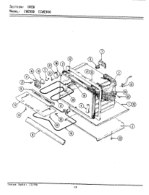 05 - Oven parts for Maytag Oven ECWE900 from AppliancePartsPros.com