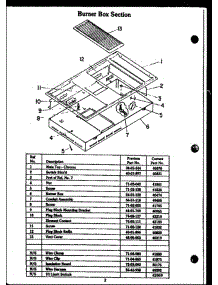 05 - Page 1 parts for Amana Cooktop EDR648 from AppliancePartsPros.com