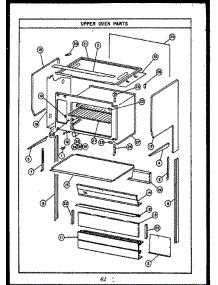 05 - Upper Oven Parts parts for Amana Range EHD346 from AppliancePartsPros.com