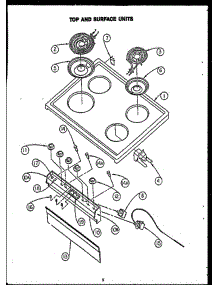 04 - Page 1 parts for Amana Range EHS305 from AppliancePartsPros.com
