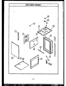 04 - Oven Cabinet Assy parts for Amana Range EHS360 from AppliancePartsPros.com