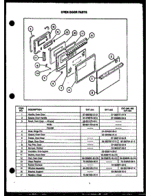 04 - Page 1 parts for Amana Range EHT-346 from AppliancePartsPros.com