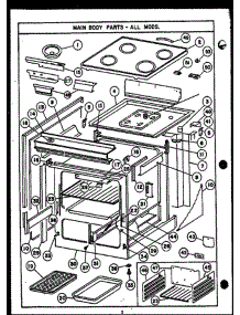 05 - Page 1 parts for Amana Range EJC335 from AppliancePartsPros.com