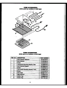 07 - Oven Accessories parts for Amana Oven EKS289 from AppliancePartsPros.com