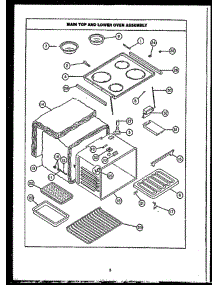 08 - Page 1 parts for Amana Oven EKS396 from AppliancePartsPros.com