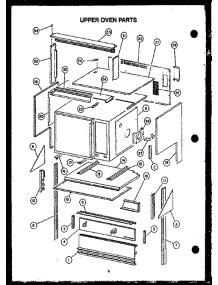 11 - Upper Oven Parts parts for Amana Range EKT-396 from AppliancePartsPros.com