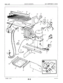 02 - Unit Compartment & System parts for Maytag Refrigerator ENT15F4L / 7A42B from AppliancePartsPros.com