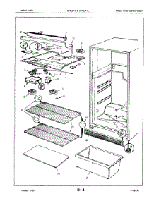 03 - Fresh Food Compartment parts for Maytag Refrigerator ENT15F4LA / 7A47B from AppliancePartsPros.com