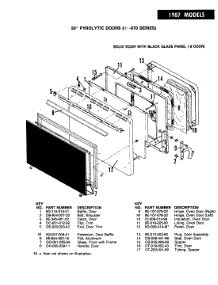 03 - Door (-9 Models) parts for Hardwick Range EPD9-79KY659A from AppliancePartsPros.com