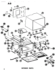 03 - Interior parts for Amana Microwave ER3 / P7130604M from AppliancePartsPros.com