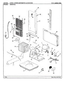 10 - Unit Compartment & System parts for Maytag Refrigerator ERSW22A / BM35D from AppliancePartsPros.com