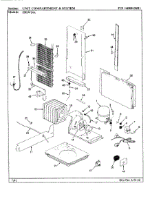 10 - Unit Compartment & System parts for Maytag Refrigerator ERSW24A / AM85A from AppliancePartsPros.com