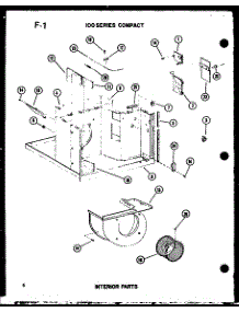 04 - 100 Series Compact Interior Parts parts for Amana Air Conditioner ES106-2HL / P6723123R from AppliancePartsPros.com