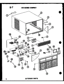 05 - Exterior Parts parts for Amana Air Conditioner ES-108-2S / P6723114R from AppliancePartsPros.com