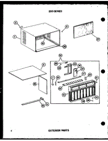 05 - Page 8 parts for Amana Air Conditioner ES1123HES / P6968409R from AppliancePartsPros.com
