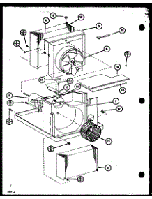 02 - Page 2 parts for Amana Air Conditioner ES1123R / P6968406R from AppliancePartsPros.com