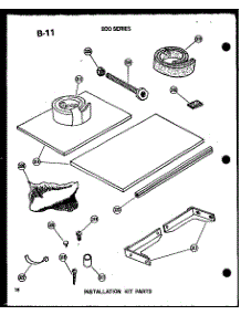 07 - Installation Kit Parts parts for Amana Air Conditioner ES216D3MR / P5541743R from AppliancePartsPros.com