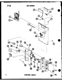 03 - Control Parts parts for Amana Air Conditioner ES216D-3MS / P5541761R from AppliancePartsPros.com
