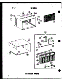 05 - Exterior Parts parts for Amana Air Conditioner ES216D-3MS / P5541761R from AppliancePartsPros.com
