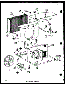 06 - Interior Parts parts for Amana Air Conditioner ES218-3SPT / P6753502R from AppliancePartsPros.com