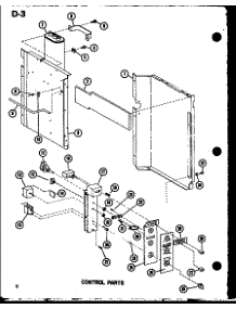 02 - Control Parts parts for Amana Air Conditioner ES218D3ML / P6753512R from AppliancePartsPros.com