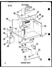 08 - Interior Parts parts for Amana Air Conditioner ES614-2R / P5472097R from AppliancePartsPros.com