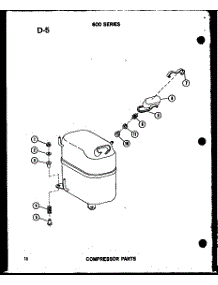 02 - Compressor Parts parts for Amana Air Conditioner ES619-3R / P5472098R from AppliancePartsPros.com