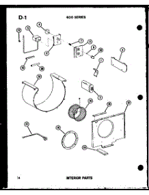 09 - Interior Parts parts for Amana Air Conditioner ES619-3R / P5472098R from AppliancePartsPros.com