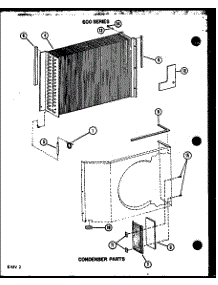 02 - Condenser Parts parts for Amana Air Conditioner ES6243R / P6711933R from AppliancePartsPros.com