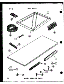 07 - Installation Kit Parts parts for Amana Air Conditioner ES6243S / P6711917R from AppliancePartsPros.com