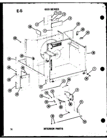 08 - Interior Parts parts for Amana Air Conditioner ES6243S / P6711917R from AppliancePartsPros.com