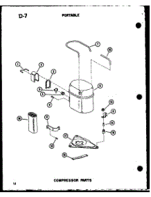 02 - Compressor Parts parts for Amana Air Conditioner ES6P-2AMS / P5497227R from AppliancePartsPros.com