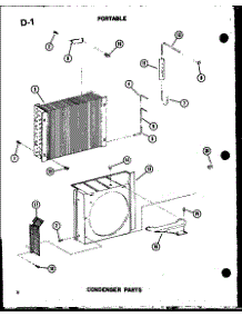 03 - Condenser Parts parts for Amana Air Conditioner ES6P-2AMS / P5497227R from AppliancePartsPros.com