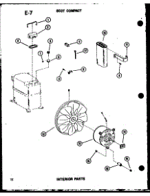 04 - Scot Compact parts for Amana Air Conditioner ES7-2MT / P5497457R from AppliancePartsPros.com