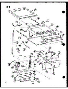 03 - Page 3 parts for Amana Refrigerator ESBFC16AG / P6023516A G from AppliancePartsPros.com