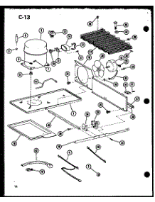 06 - Page 6 parts for Amana Refrigerator ESBFC16C / P6023519W from AppliancePartsPros.com