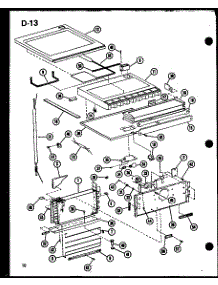 04 - Page 3 parts for Amana Refrigerator ESBFC16D-L / P6023523W L from AppliancePartsPros.com