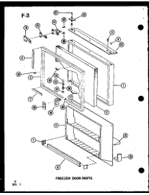 02 - Page 2 parts for Amana Refrigerator ESBFC16E / P7493502W from AppliancePartsPros.com